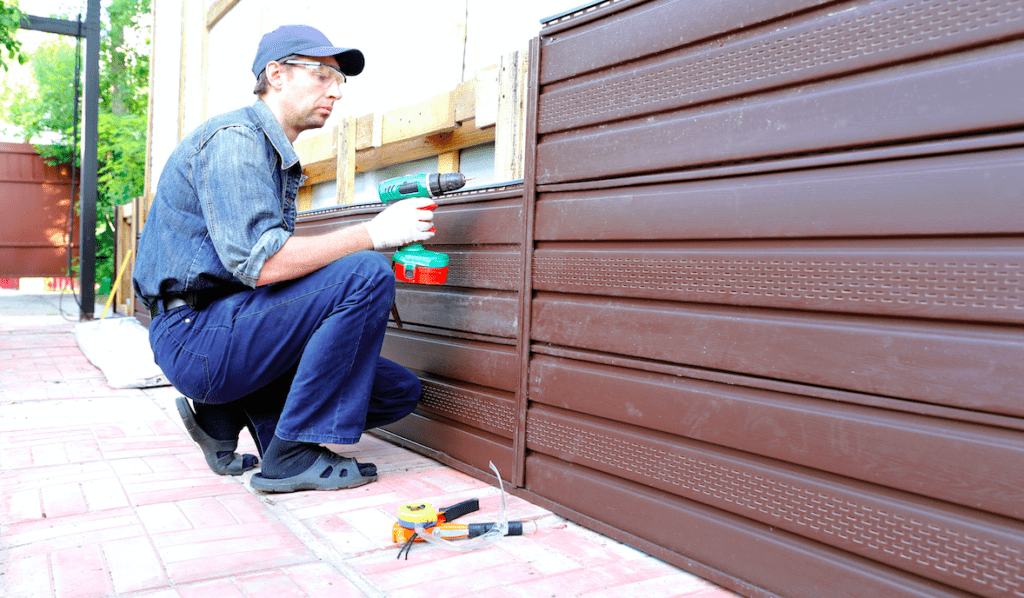 New Vinyl Siding Installation