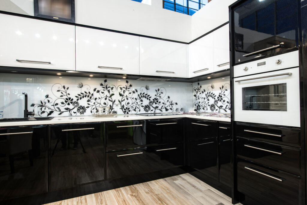 tuxedo kitchen, white, love, home, color, room, dark, create