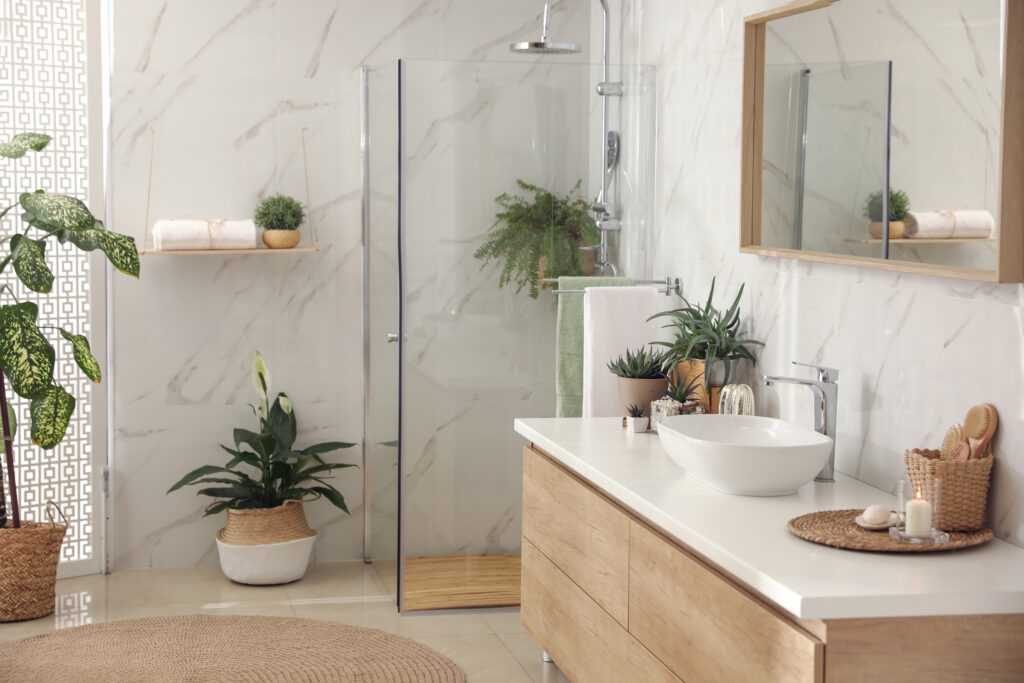 earth-toned bathroom remodeling trends